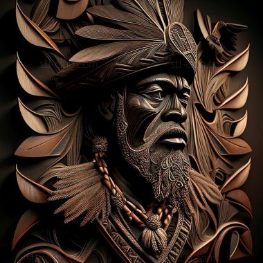 3D model Kimbe in Papua New Guinea (STL)